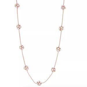 Simply Vera Vera Wang Rose Gold Tone Fireball Collar Necklace